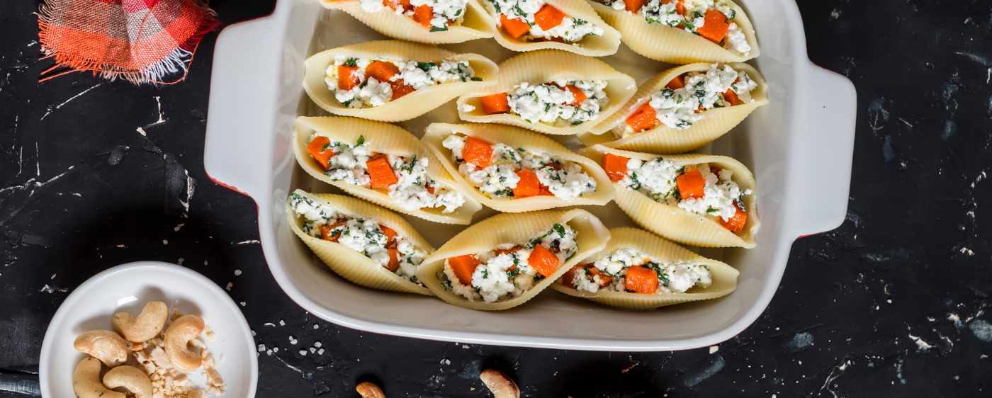 Butternut Squash Stuffed Shells