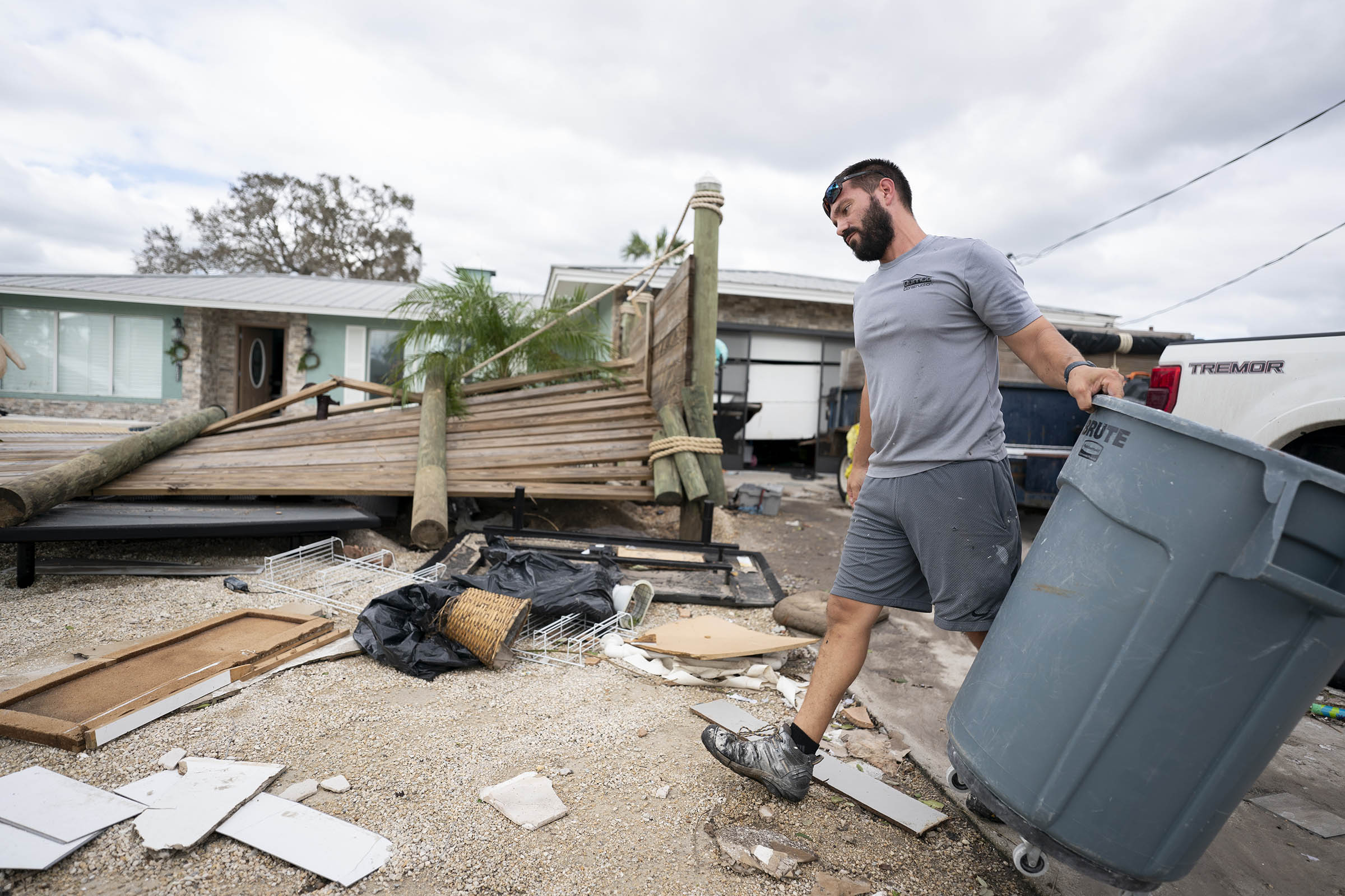 Far from where Hurricane Milton hit, tornadoes wrought unexpected damage