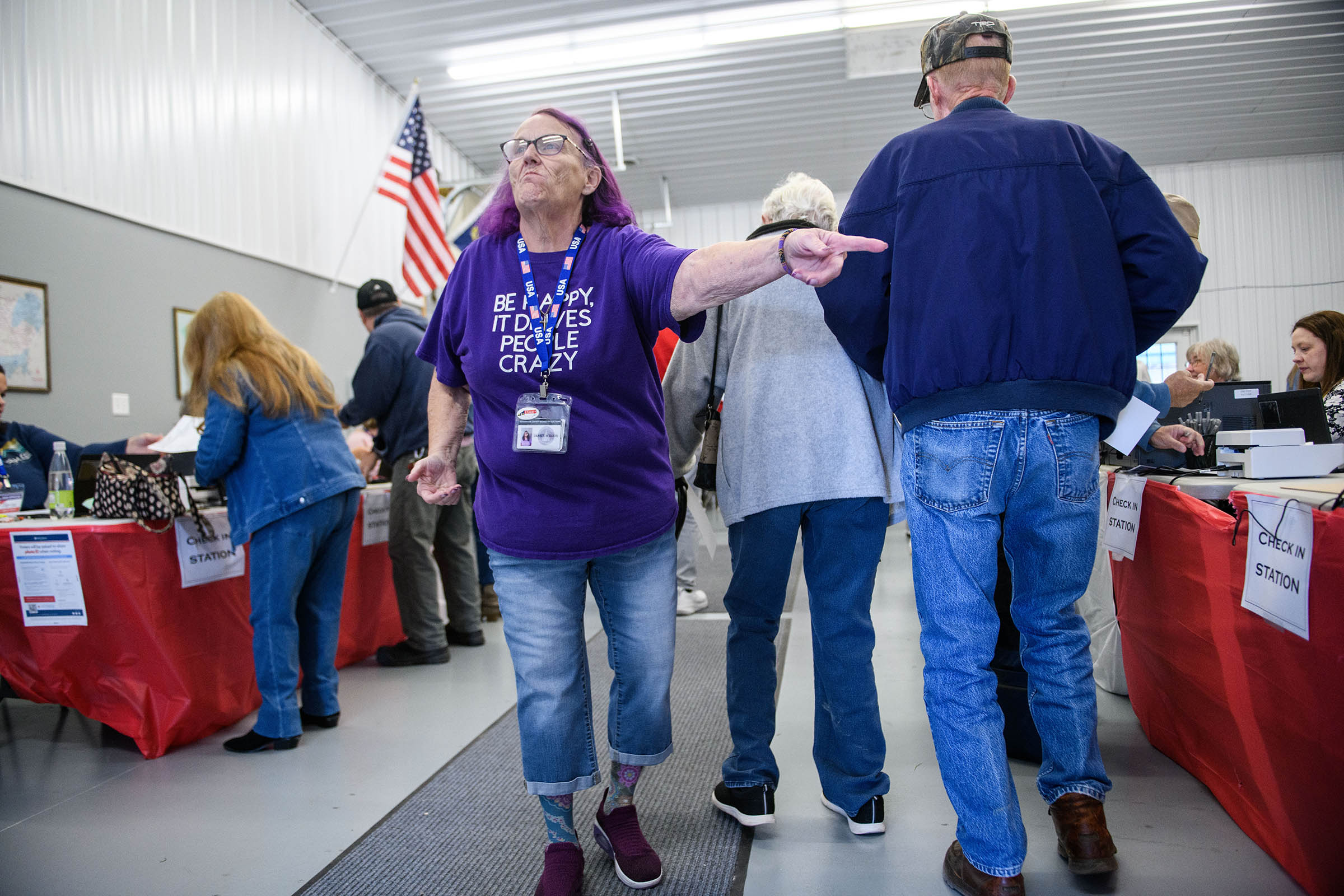 Battleground North Carolina sees strong early voting, despite obstacles created by Helene