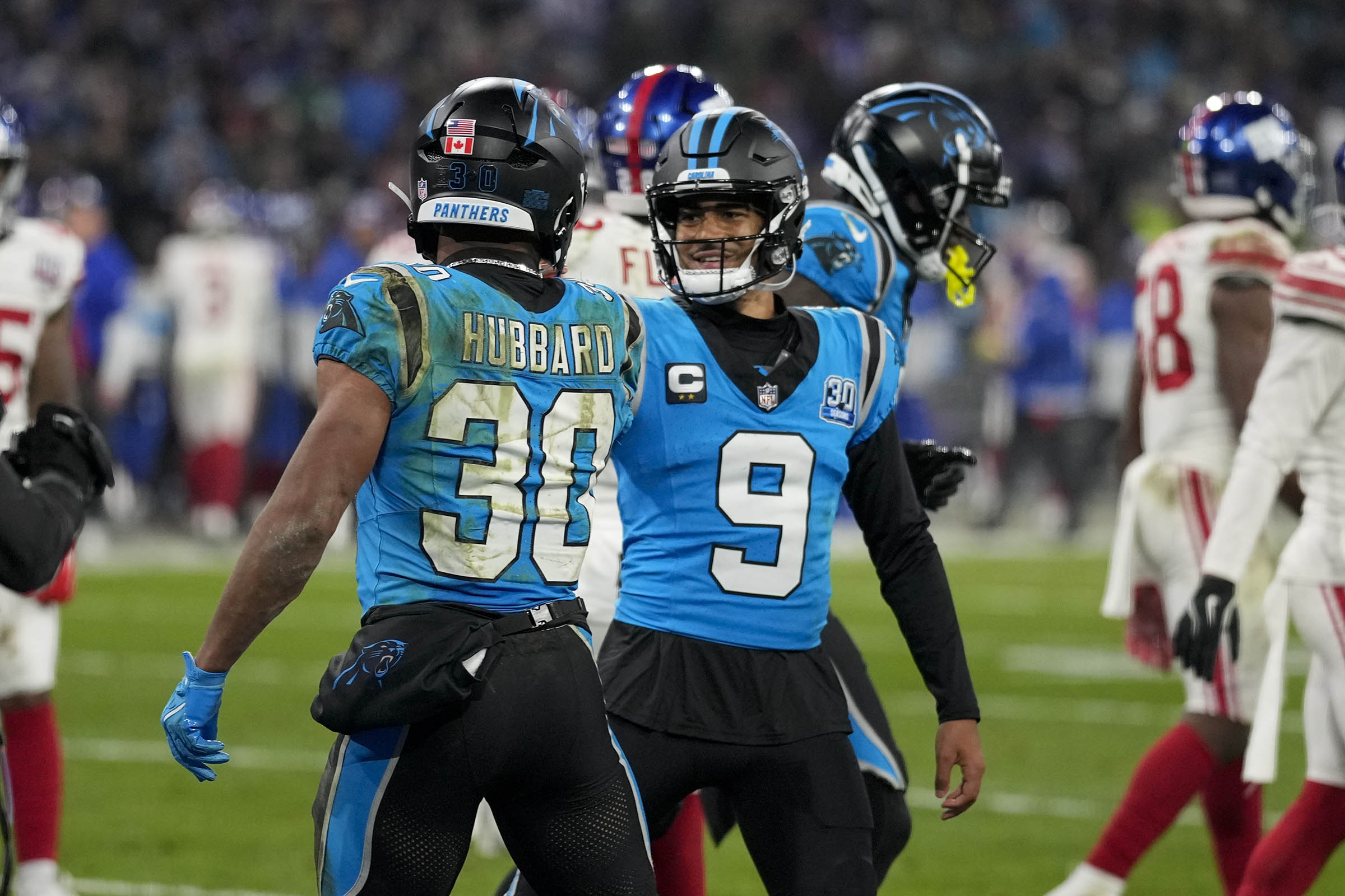 Pineiro’s 36-yard field goal in OT lifts Panthers to 20-17 win over Giants in Germany