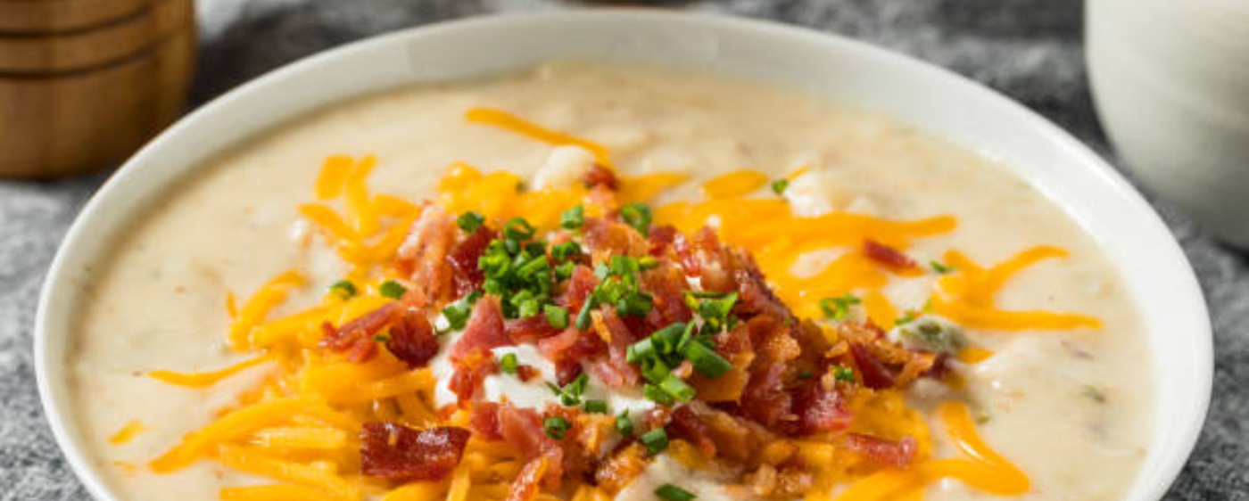 Potato and Cheddar Cheese Soup