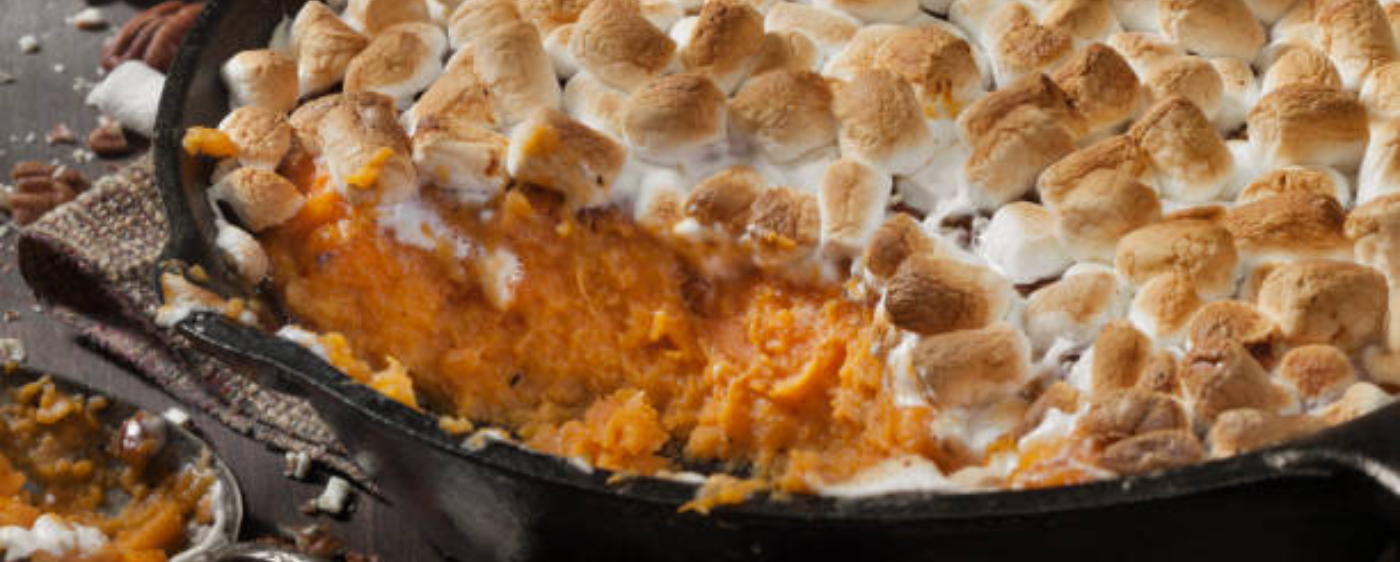 Sweet Potato Casserole with Marshmallows