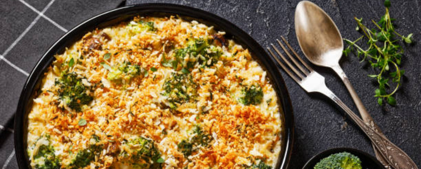 Cheesy Broccoli-And-Rice Casserole